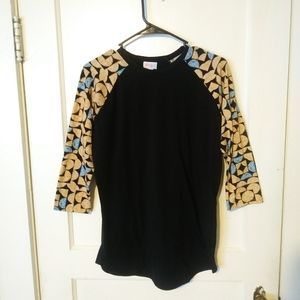 LuLaRoe women's small mid sleeve shirt